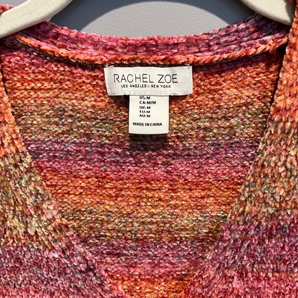 Rachel Zoe Chenille V-Neck Sweater - Picture 4 of 9